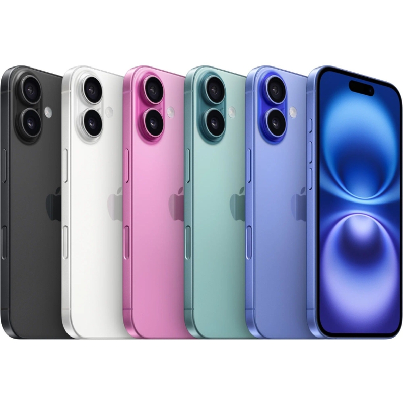 Смартфон Apple iPhone 16 128GB Teal SIM + eSIM