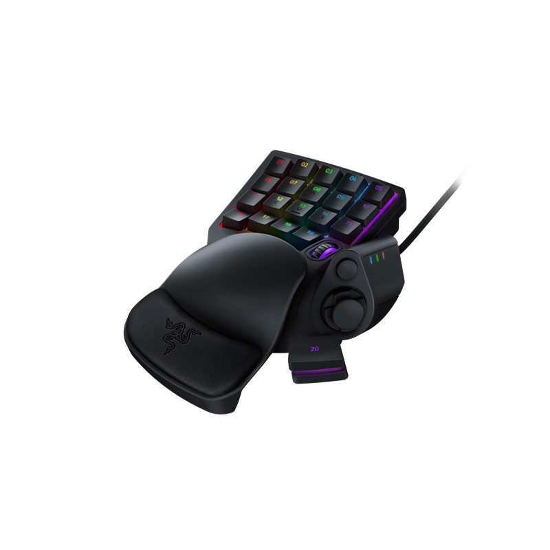 Игровой блок Razer Tartarus V2 Mecha механическая черный USB Multimedia for gamer LED