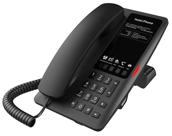 Телефон IP Fanvil H4W черный