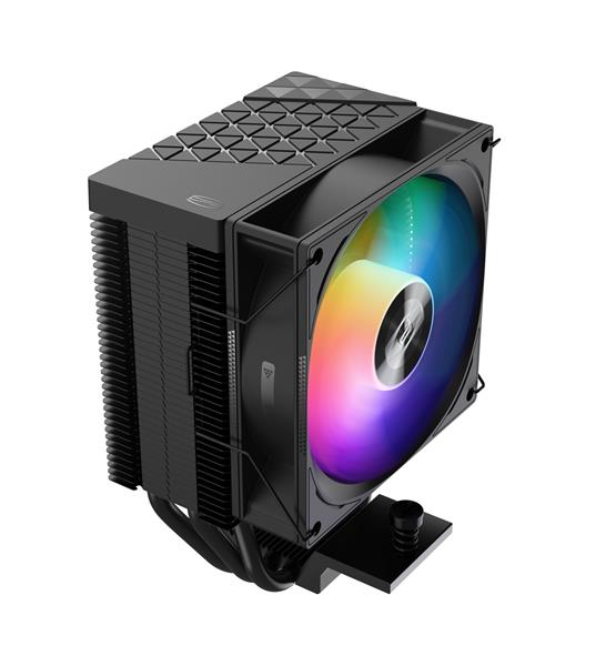 Устройство охлаждения(кулер) PcCooler R300 ARGB Soc-AM5/AM4/1200/1700/1851 черный 4-pin 18-30dB Al+C