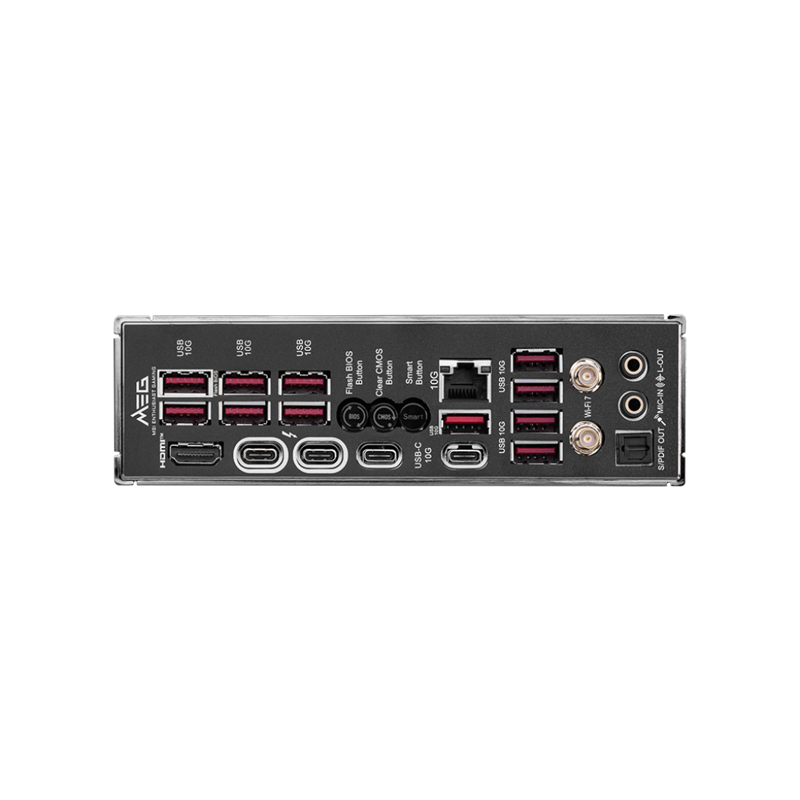 Материнская плата MSI MEG Z890 ACE  Soc-1851 Intel Z890 4xDDR5 ATX AC`97 8ch(7.1) 10Gigabit RAID+HDM