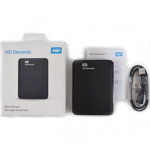 Жесткий диск WD USB3.0 2TB WDBU6Y0020BBK-WESN Elements Portable 2.5" черный