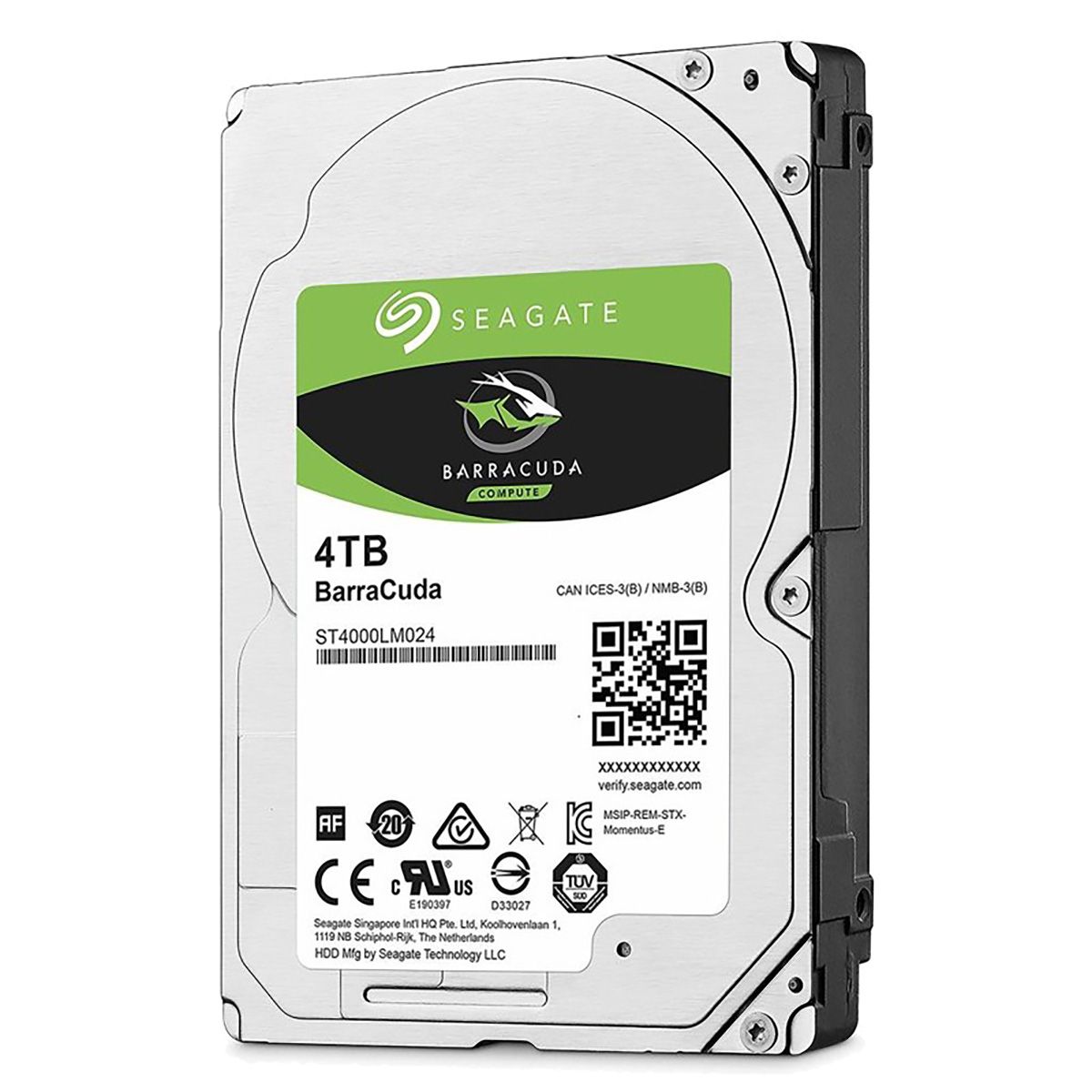Жесткий диск Seagate SATA-III 4TB ST4000LM024 Desktop Barracuda 4KN (5400rpm) 128Mb 2.5"
