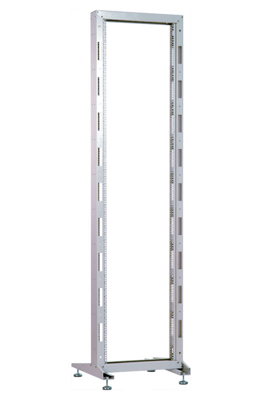 Стойка телекоммуникационная универсальная 42U однорамная, [ СТК-42 ]