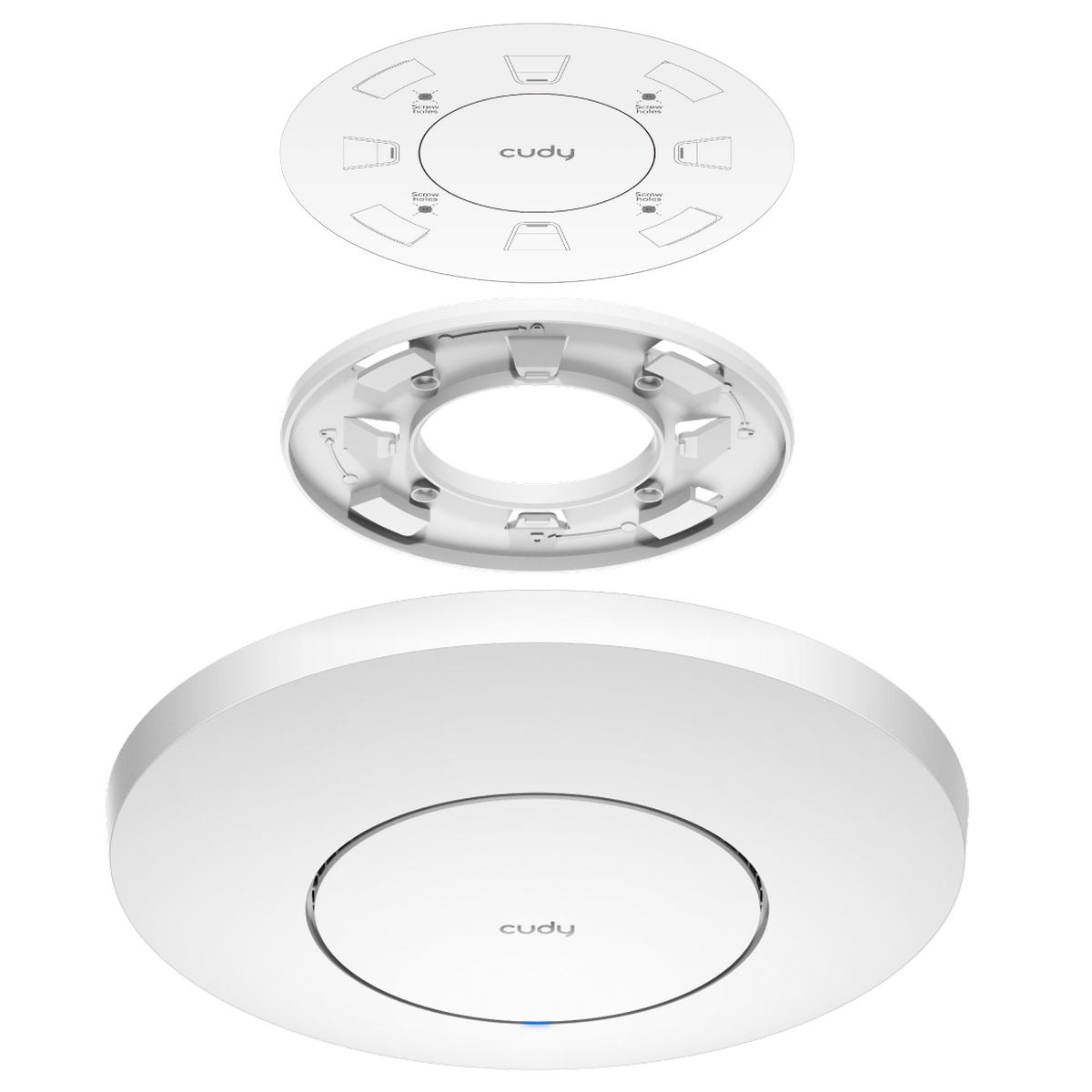Точка доступа Cudy AP3000 AX3000 10/100/1000/2500BASE-T белый