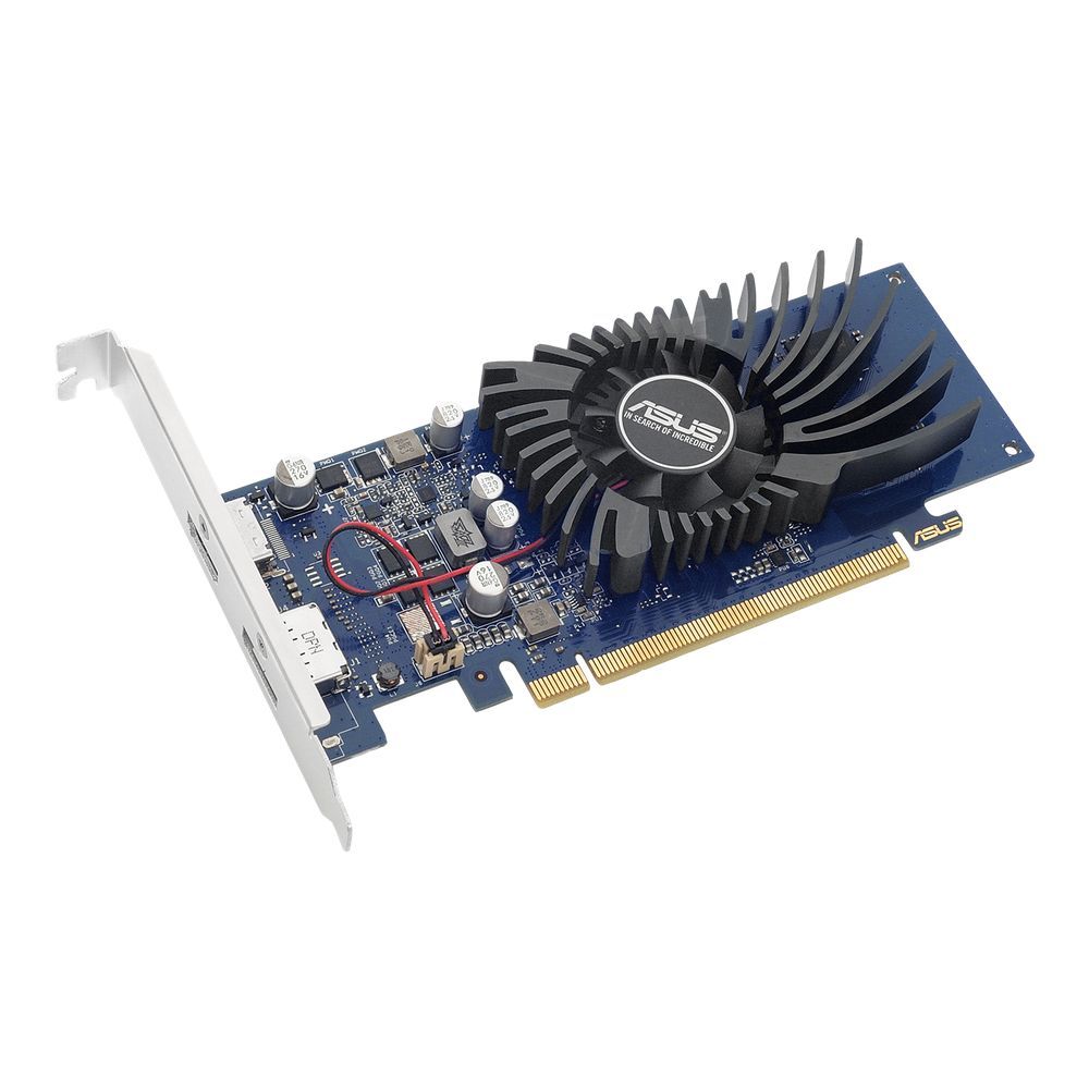 Видеокарта Asus PCI-E 3.0 GT1030-2G-BRK NVIDIA GeForce GT 1030 2Gb 64bit GDDR5 1228/6008 HDMIx1 DPx1