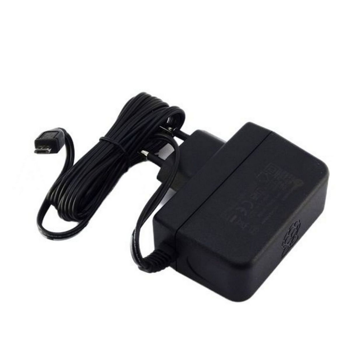 Raspberry Pi 3 Model B Блок питания Official Power Supply Retail, Black, 5.1V, 2.5A, Cable 1.5 m, Mi