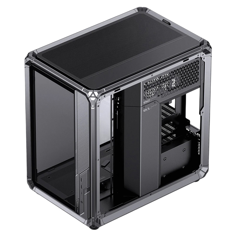 Корпус JONSBO X400 Pro, Midi-Tower, TG, no fan, 2xUSB-A 3.0 + 1xUSB-C 3.2, ATX, mATX, mITX Grey