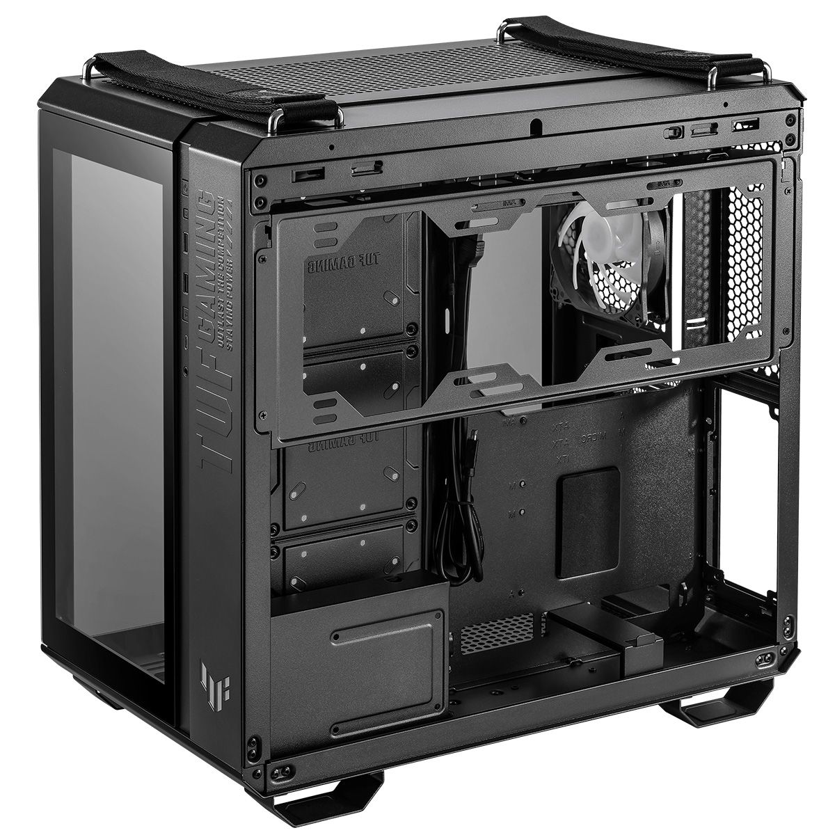 Корпус ASUS TUF GAMING GT502 PLUS TG ARGB BLACK / GT502 PLUS/BLK/TG (90DC0090-B19010)