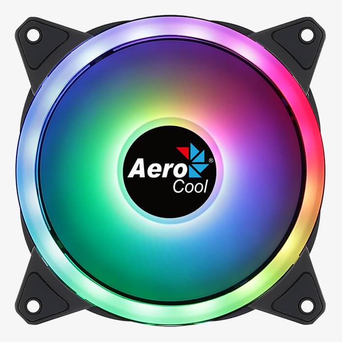 Вентилятор для корпуса Aerocool Duo 12 ARGB (120mm, 6pin, 1000 об/мин, RGB) (4710562752571)