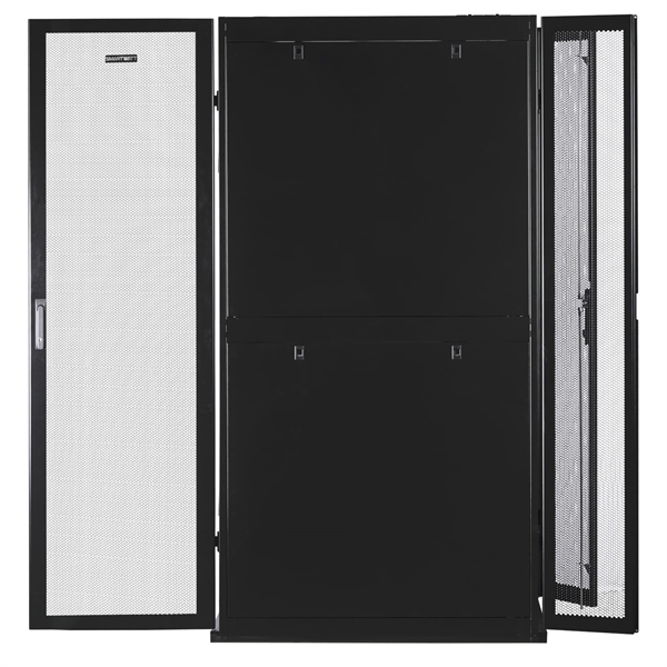 Серверный шкаф SMARTWATT Серверный шкаф Rack S-Series 42U 600x1070мм, двери с перфорацией, боковые п