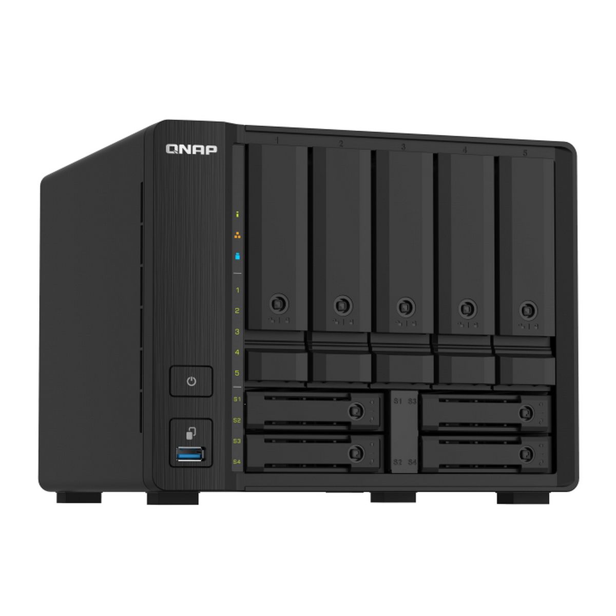 Сетевое хранилище без дисков/ SMB QNAP TS-932PX-4G 9-Bay NAS, 5 x 3.5" and 4 x 2.5" drive slots, Alp