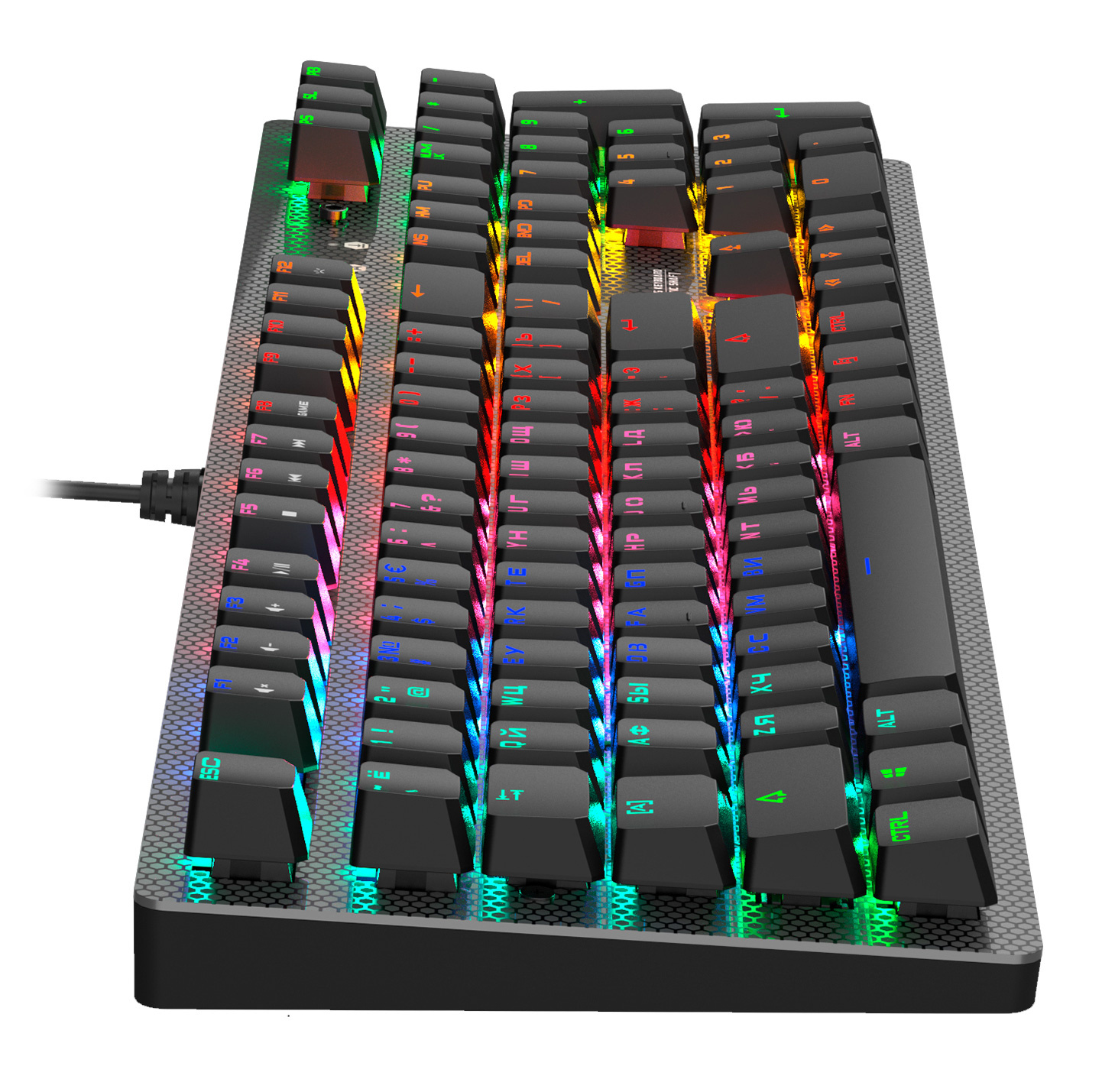 Клавиатура A4Tech Bloody B810R NetBee механическая черный USB Multimedia for gamer LED (B810R (NETBE