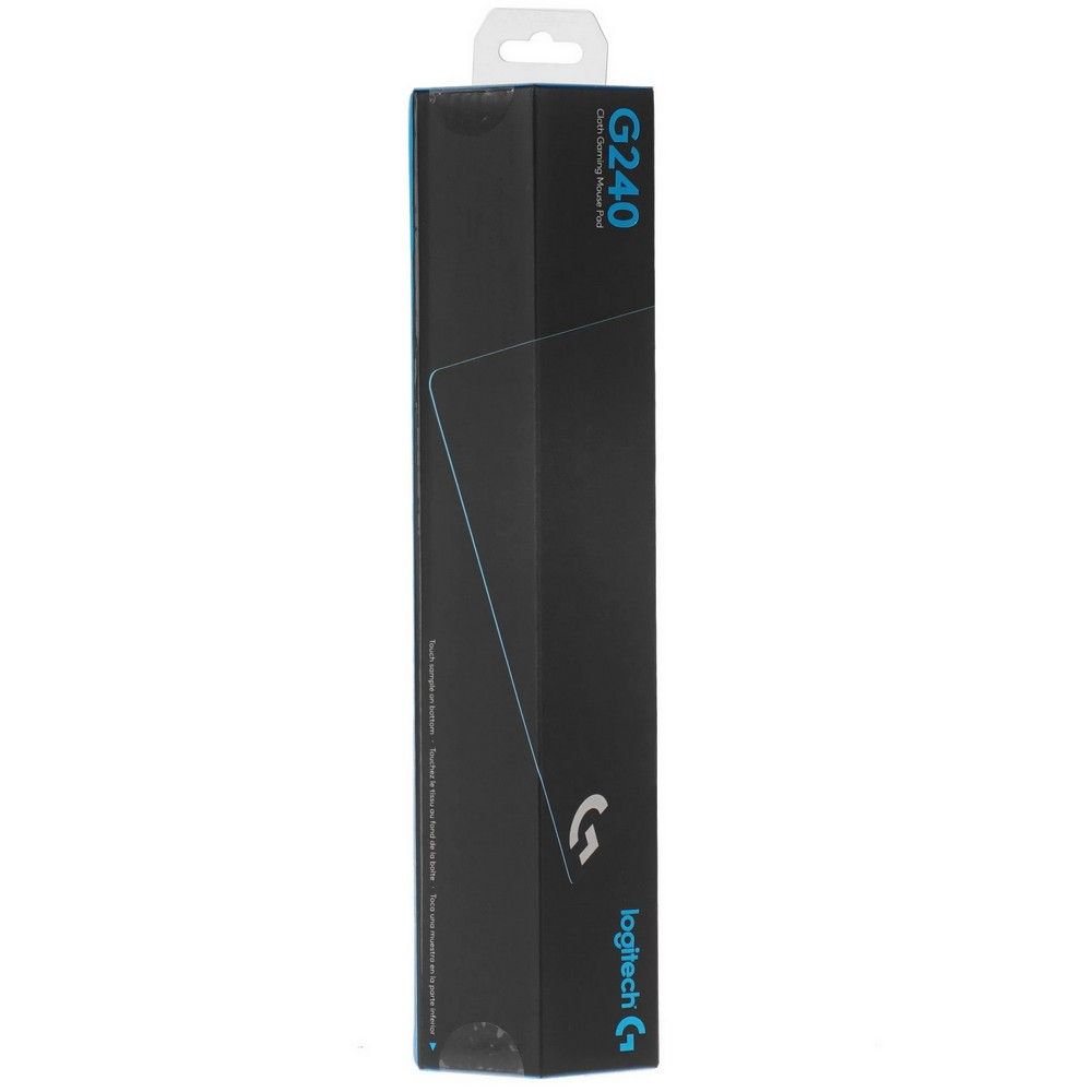 Коврик для мыши Logitech G240 Cloth Средний черный 340x280x1мм (943-000786)