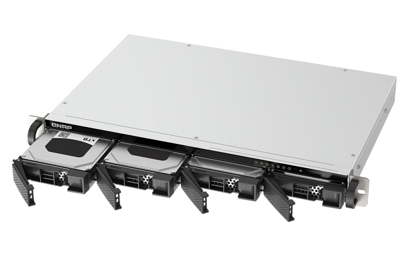 Сетевое хранилище QNAP Network RAID drive, 4 3.5"/2.5" compartments, 2 2.5 Gbps ports, ARM Cortex-A5