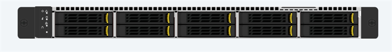 Серверная платформа YADRO 1U X2-105/10xSFF/2x4214R/2x32GB DDR4-2933/2xM.2 240Gb/1Gbe/2x800W/2x1,5m C