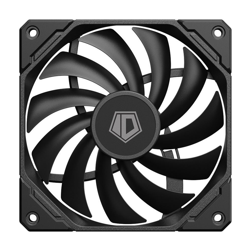 Вентилятор для корпуса ID-Cooling TF-12015-K 120х120x15 черный 4-pin 35дБ Ret