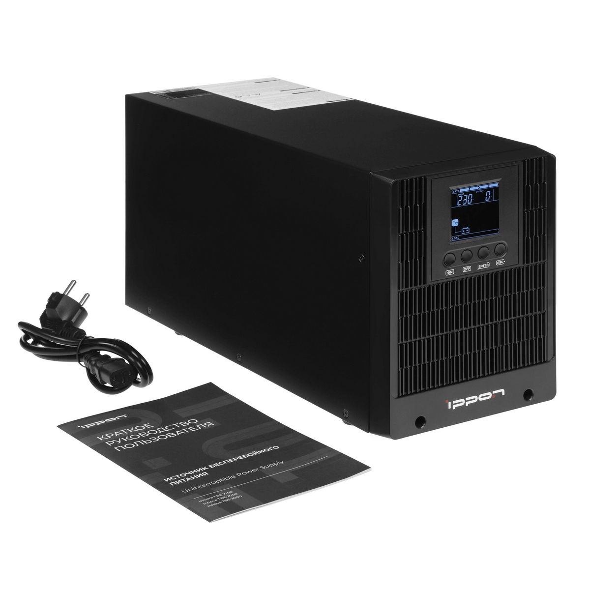 Источник бесперебойного питания Ippon Innova TBE 2000 1800Вт 2000ВА черный