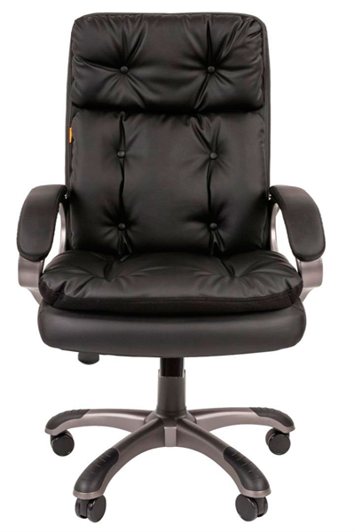 Офисное кресло Chairman 442 экопремиум черный (черный пластик)