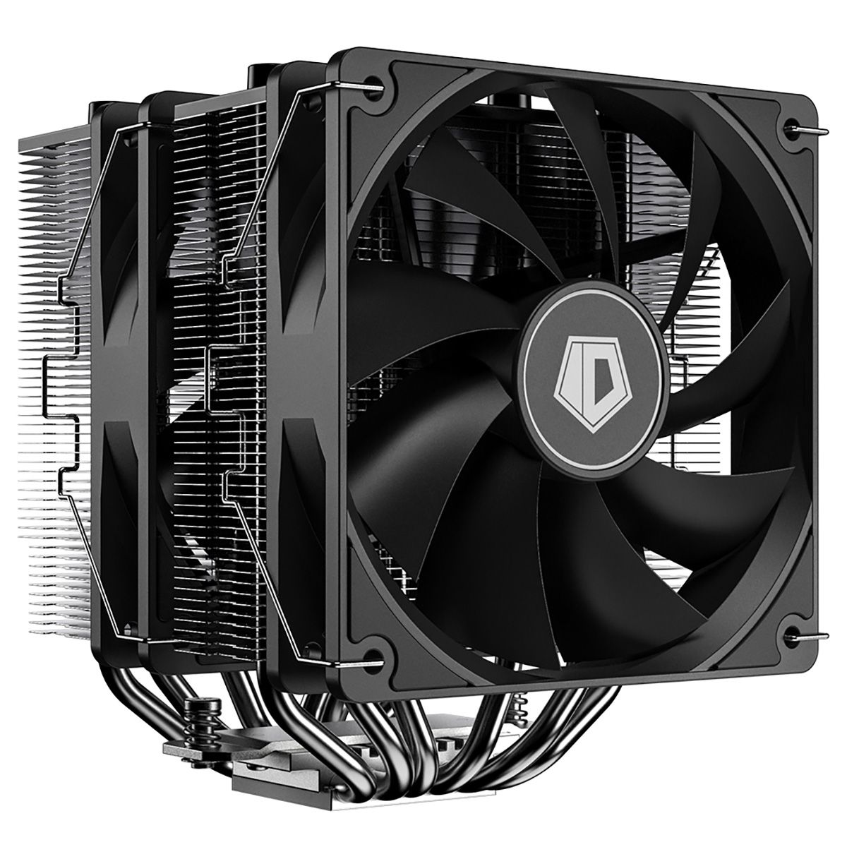Устройство охлаждения(кулер) ID-Cooling SE-206-XT Soc-AM5/AM4/1200/1700/1851 черный 4-pin 15-35dB Al