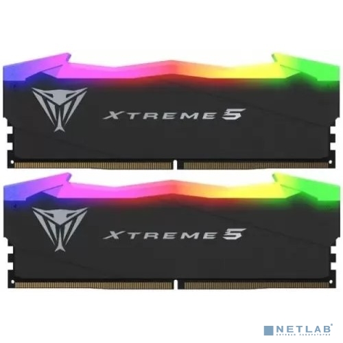 Память DDR5 2x24GB 7600MHz Patriot PVXR548G76C36K Viper Xtreme 5 RGB RTL Gaming PC5-60800 CL36 DIMM 