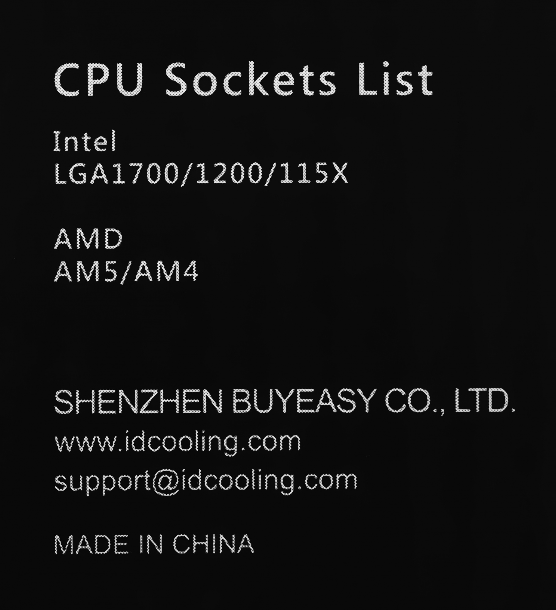 Устройство охлаждения(кулер) ID-Cooling DK-03 Rainbow RGB Soc-AM5/AM4/1200/1700/1851 черный/белый 4-