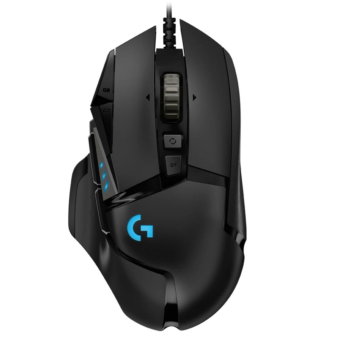 Мышь Logitech G502 Hero черный оптическая 25600dpi USB для ноутбука 9but (910-005474)