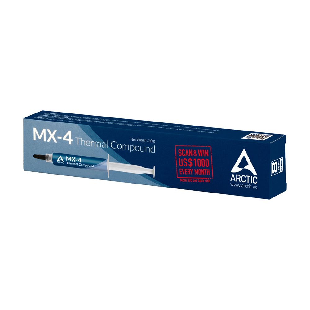 Термопаста MX-4 Thermal Compound 20-gramm 2019 Edition (ACTCP00001B)