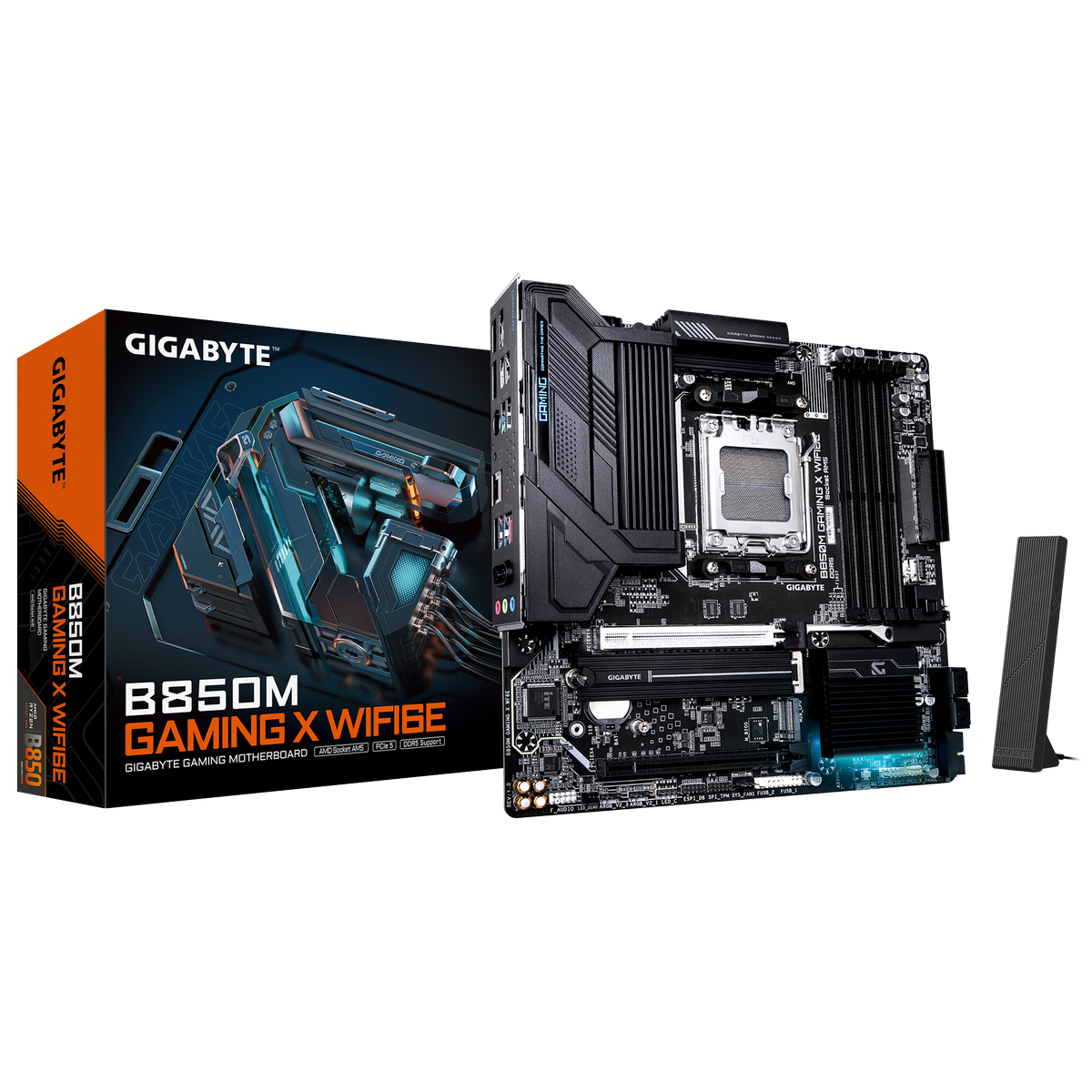Материнская плата Gigabyte B850M GAMING X WIFI6E, RTL