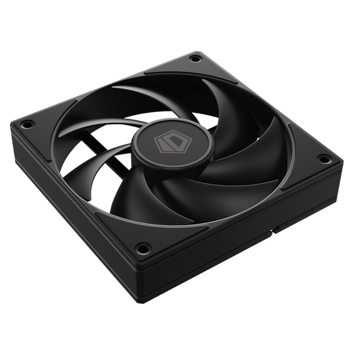 Вентилятор для корпуса ID-Cooling AF-125-K 120х120x25 черный 4-pin 30дБ Ret
