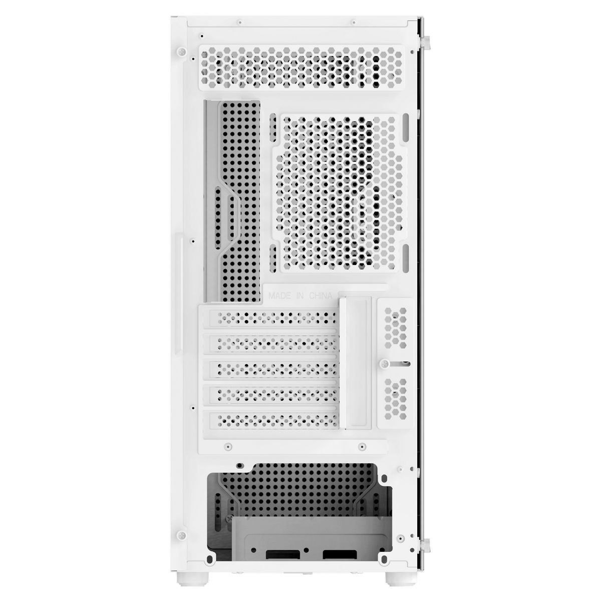 Корпус для ПК Case Ocypus Gamma C50 WH mATX / win / white / no PSU / Tempered Glass