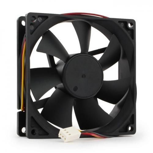 Gembird Вентилятор для корпуса 92x92x25mm, sleeve, узкий разъем 3pin [FANCASE2]