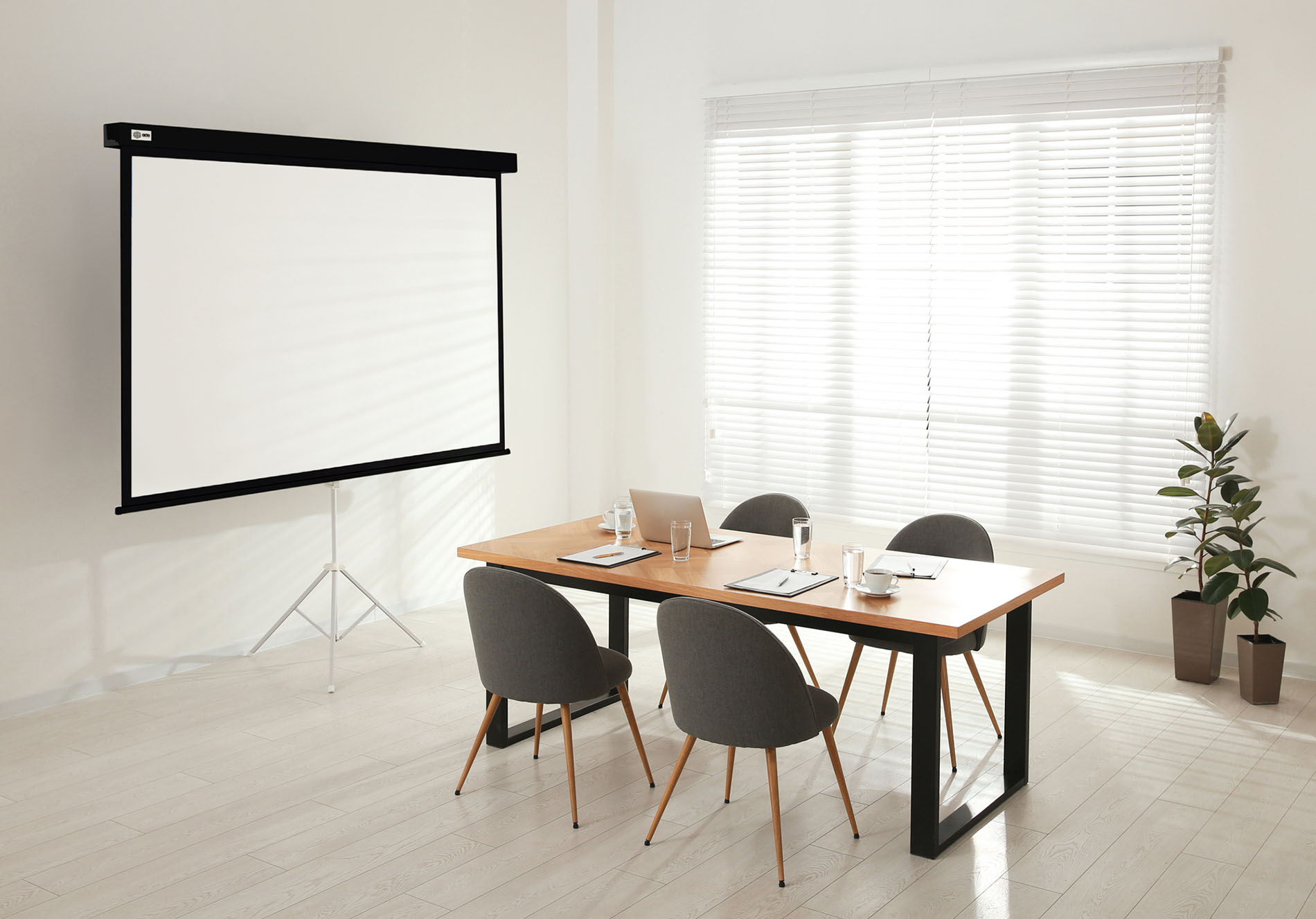 Экран Cactus 120" 149.4x265.7см Wallscreen CS-PSW-149X265-BK 16:9 настенно-потолочный рулонный черны