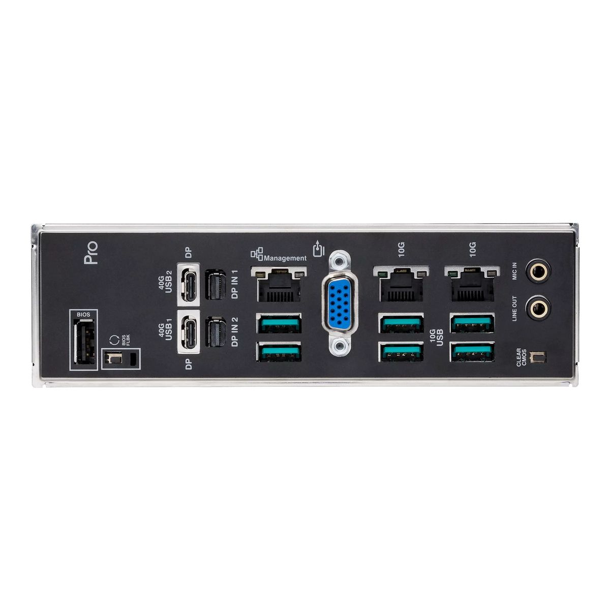 Материнская плата ASUS PRO WS WRX90E-SAGE SE STR5 EEB 8xDDR5 7xPCIEx16 4xM.2 2xUSB-C 2x mini DP VGA 