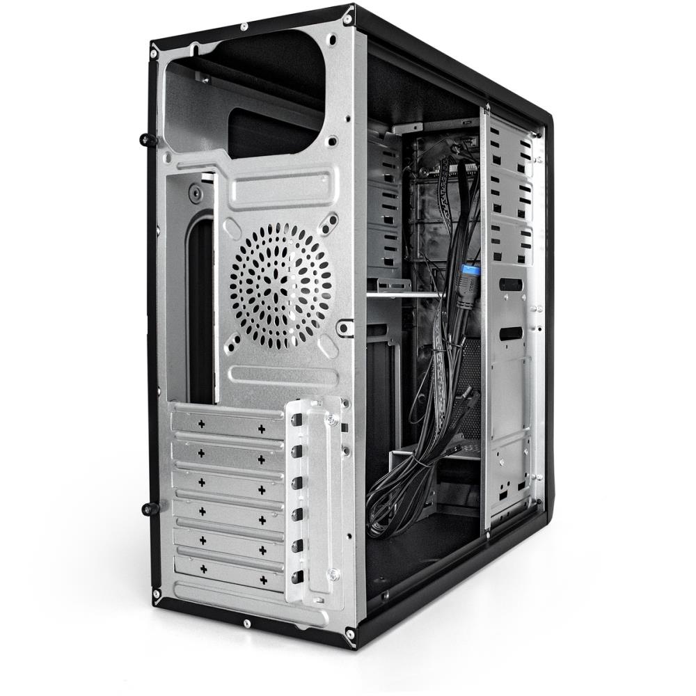 EX278394RUS Корпус Miditower ExeGate CP-603 (ATX, CPU 140mm, VGA 210mm, без БП, 2*USB+2*USB3.0, ауди