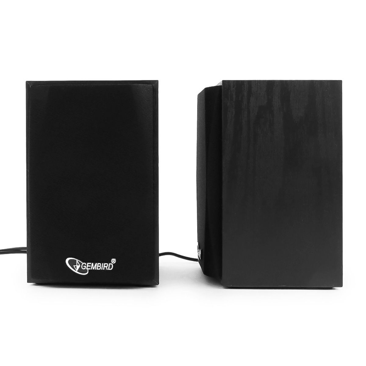 Акустич. система 2.0 Gembird SPK-201, МДФ, черный, 5 Вт, регулятор громкости, USB-питание