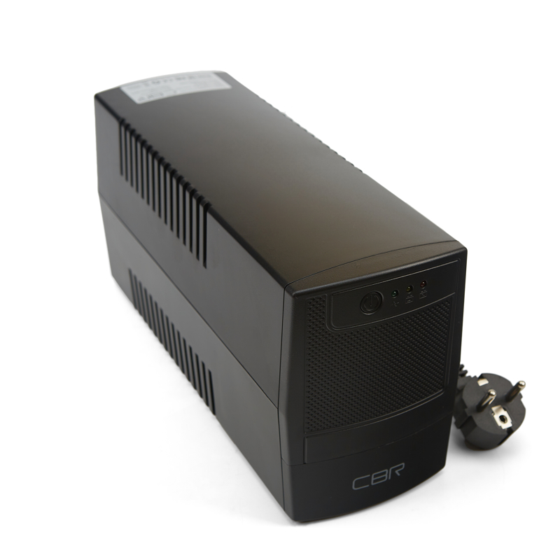 ИБП CBR [UPS-TWP-101J-650] 650VA/390W, IEC 320 C13 x3 outlets, LED, USB Type-B, RJ11/45 AVR, SEC, 12