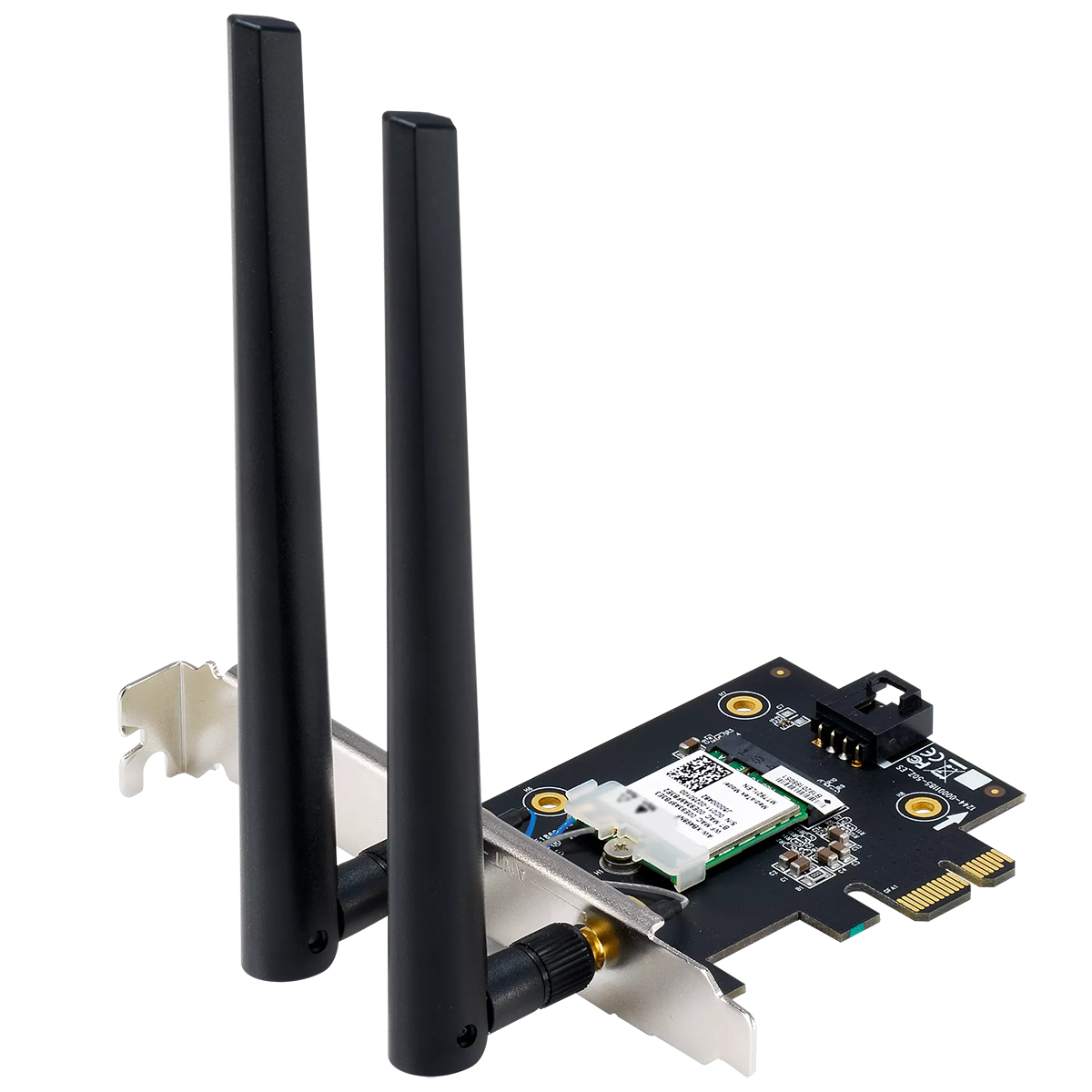 Сетевой адаптер Wi-Fi + Bluetooth Asus PCE-BE6500 BE6500 PCI Express (ант.внеш.съем) 2ант.