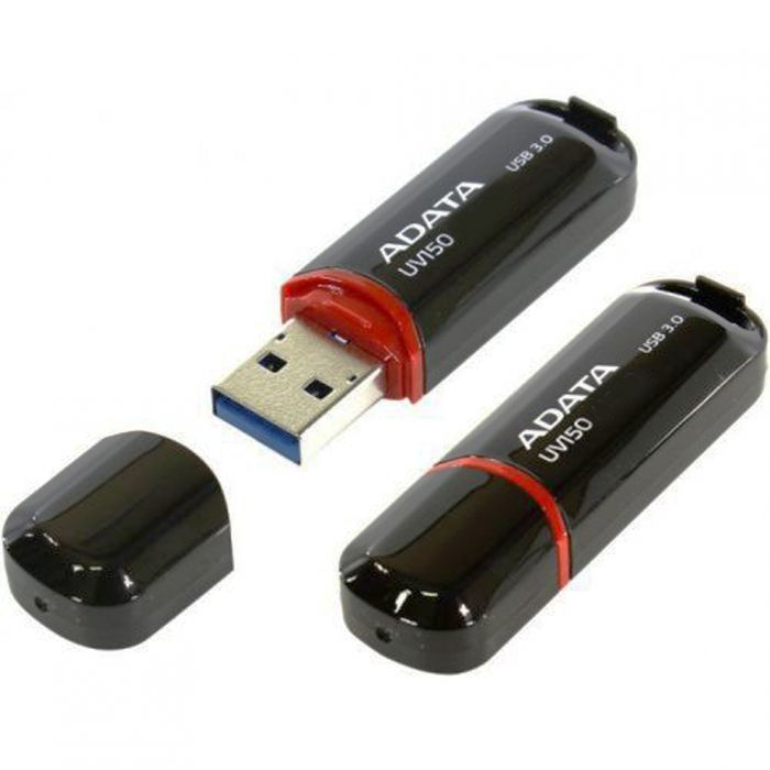 Флеш Диск A-Data 128GB AUV150 AUV150-128G-RBK USB3.0 черный