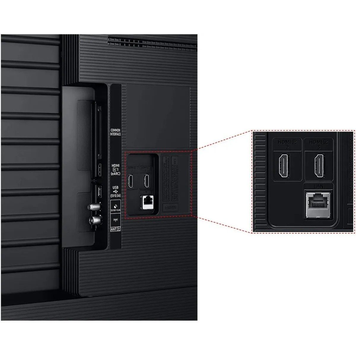 Телевизор LED Samsung 55" UE55U8000FUXRU черный 4K Ultra HD 60Hz DVB-T2 DVB-C DVB-S2 USB WiFi Smart 