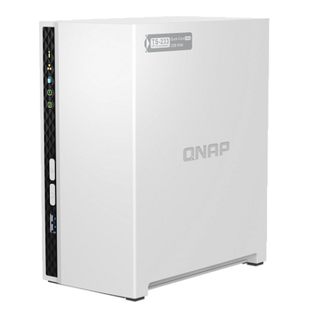 Сетевое хранилище NAS Qnap TS-233 2-bay настольный Cortex-A55 RK3568B2