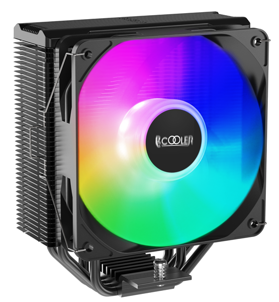 PCCooler Paladin EX400S S115X/1200/1700/AM4 (TDP 180W, 120mm PWM LED FAN, 4 тепловые трубки 6мм, 800