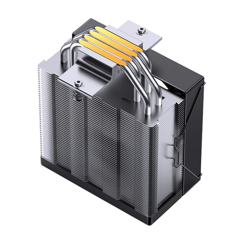 Кулер для процессора JONSBO CB40 ARGB (225W, 4-pin PWM, 153.5mm, Al/Cu, 4x6mm, ARGB, 1x120mm, 77.07C