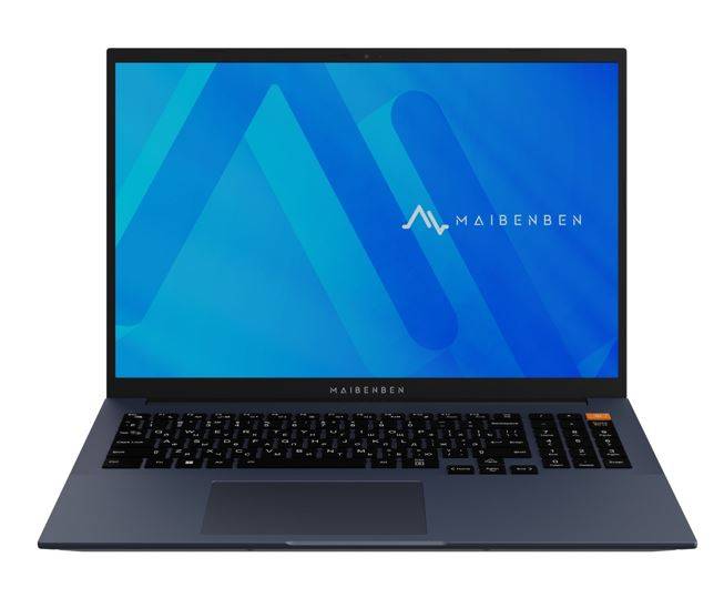 Ноутбук Maibenben M16C-R576UM 16" WUXGA IPS, AMD R5-7640HS, 16Gb, 512Gb SSD, Linux, синий