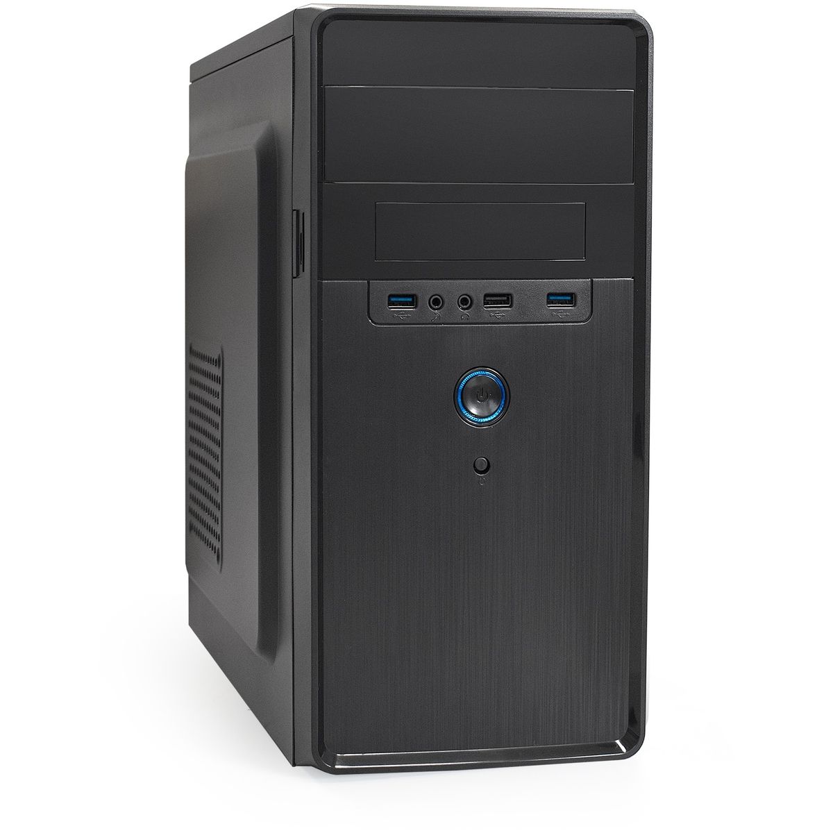 Корпус для ПК Exegate  Minitower ExeGate BA-309U2 (mATX, без БП, 1*USB+2*USB3.0, HD аудио, черный)