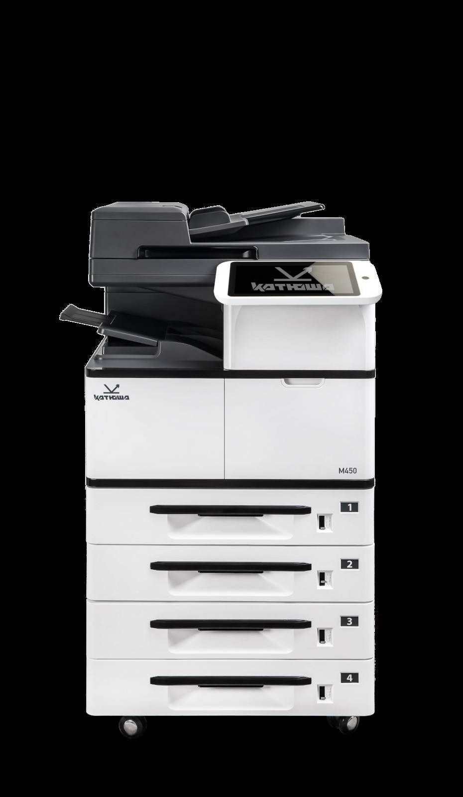 МФУ Катюша M450 принтер/копир/сканер, А3. 50 стр/мин Ч/Б А4, 1200 dpi, 4 ГБ, USB, 10" панель, для на