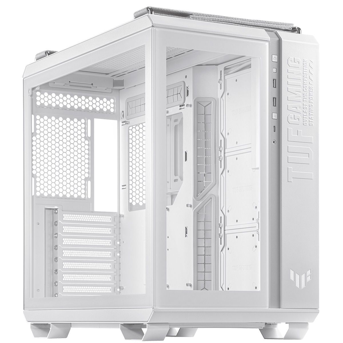 Корпус ASUS TUF GAMING GT502 PLUS TG ARGB WHITE (90DC0093-B19000) GT502 PLUS/WHT/TG