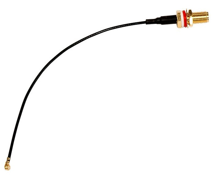 MikroTik ACSMAUFL Кабельный переходник, U.fl-SMA (male), SMA (female)