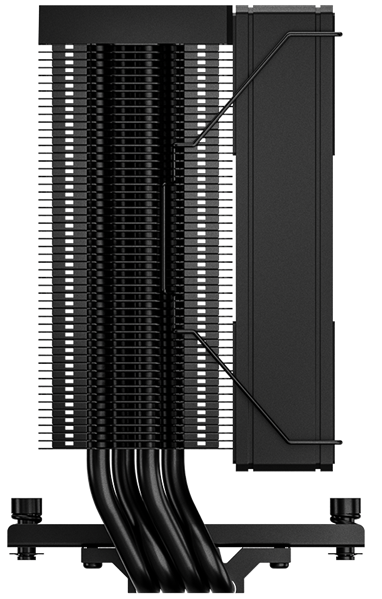 Устройство охлаждения(кулер) ID-Cooling Frozn A410 TD Soc-AM5/AM4/1200/1700/1851 черный 4-pin 29.85d