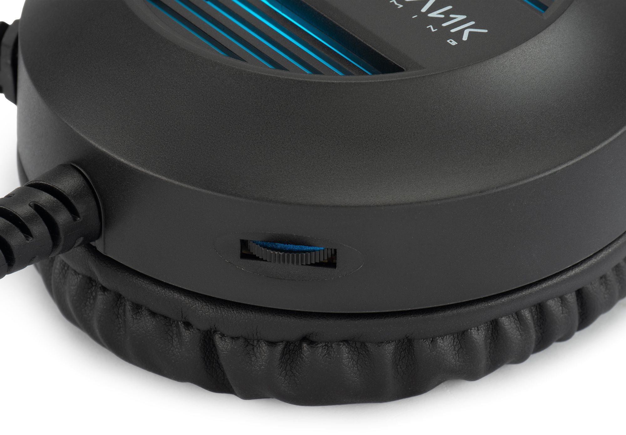 Наушники с микрофоном Оклик HS-L300G черный 2.2м мониторные оголовье (1796949)